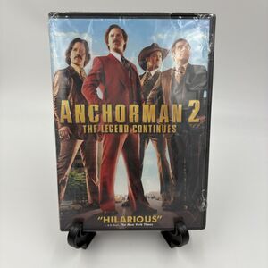 NIB SEALED Anchorman 2: The Legend Continues (DVD, 2013)